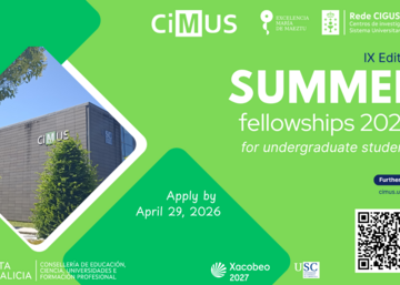9.ª edición de las Becas de Verano del CiMUS 2026