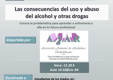 Charla "Las consecuencias del uso y abuso del alcohol y otras drogas"