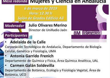 Mesa redonda: Mujeres y Ciencia en Andalucía