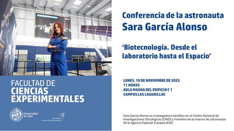 Sara García Alonso - "Biotecnología: desde el laboratorio hasta el espacio"